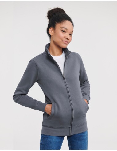 RUS-0R267F0-Ladies Authentic Sweat Jacket